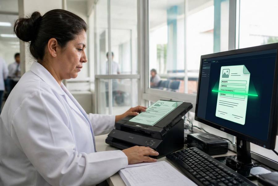 Software de OCR clínico